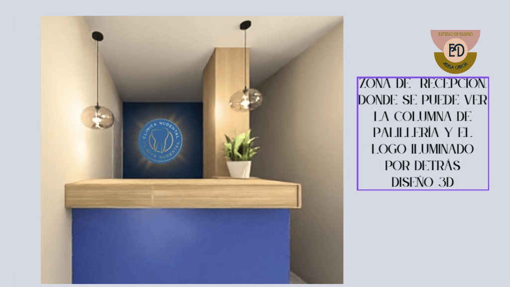 decoracion interior clinica dental en rivas