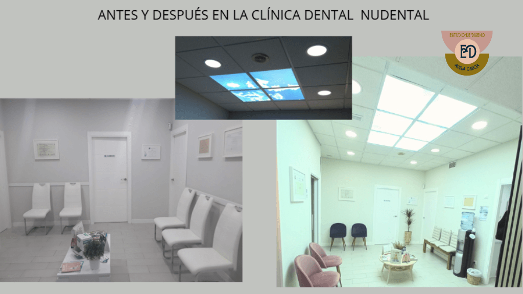 decoracion interior dentista antes y despues